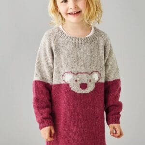 Strikkeopskrift på Koala Kjole